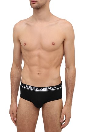 Мужские хлопковые хипсы DOLCE & GABBANA черного цвета по цене 4275 руб., арт. M3B73J/FUEB0 | Фото 2 Мужские хлопковые хипсы DOLCE & GABBANA черного цвета, арт. M3B73J/FUEB0 | Фото 2