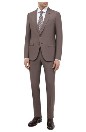 Мужские кожаные оксфорды SANTONI коричневого цвета по цене 72750 руб., арт. MCCR12621MC1HVVDT50 | Фото 2 Мужские кожаные оксфорды SANTONI коричневого цвета, арт. MCCR12621MC1HVVDT50 | Фото 2