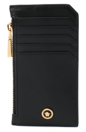 Мужской кожаный футляр для кредитных карт VERSACE черного цвета по цене 24800 руб., арт. DP37855/DVTE4 | Фото 1 Мужской кожаный футляр для кредитных карт VERSACE черного цвета, арт. DP37855/DVTE4 | Фото 1