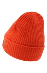 Мужская шапка из шерсти и шелка VERSACE оранжевого цвета, арт. ICAP002/A235909 | Фото 2 (Материал: Текстиль, Шерсть, Шелк; Кросс-КТ: Трикотаж)