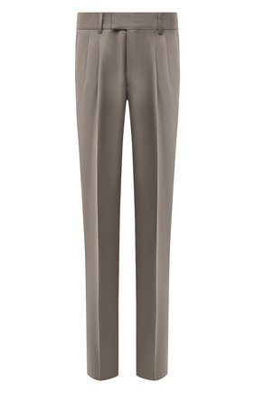 Мужские шерстяные брюки GIORGIO ARMANI бежевого цвета по цене 69950 руб., арт. 0SGPP0BF/T004K | Фото 1 Мужские шерстяные брюки GIORGIO ARMANI бежевого цвета, арт. 0SGPP0BF/T004K | Фото 1