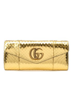 Женский клатч broadway GUCCI золотого цвета по цене 109500 руб., арт. 594101/L150T | Фото 1 Женский клатч broadway GUCCI золотого цвета, арт. 594101/L150T | Фото 1