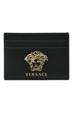 Женский кожаный футляр для кредитных карт medusa VERSACE черного цвета по цене 17600 руб., арт. DP3H286M/D2VITM | Фото 1 Женский кожаный футляр для кредитных карт medusa VERSACE черного цвета, арт. DP3H286M/D2VITM | Фото 1