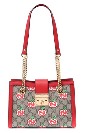 Женская сумка padlock small GUCCI красного цвета по цене 146100 руб., арт. 498156/2EVEG | Фото 1 Женская сумка padlock small GUCCI красного цвета, арт. 498156/2EVEG | Фото 1