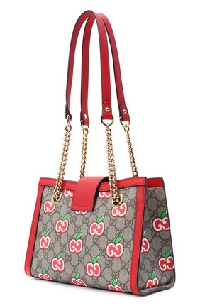 Женская сумка padlock small GUCCI красного цвета по цене 146100 руб., арт. 498156/2EVEG | Фото 3 Женская сумка padlock small GUCCI красного цвета, арт. 498156/2EVEG | Фото 3