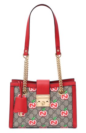 Женская сумка padlock small GUCCI красного цвета по цене 146100 руб., арт. 498156/2EVEG | Фото 5 Женская сумка padlock small GUCCI красного цвета, арт. 498156/2EVEG | Фото 5