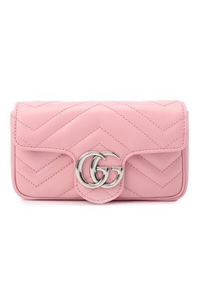 Женская сумка supermini GUCCI розового цвета по цене 63550 руб., арт. 476433/DTDCP | Фото 1 Женская сумка supermini GUCCI розового цвета, арт. 476433/DTDCP | Фото 1