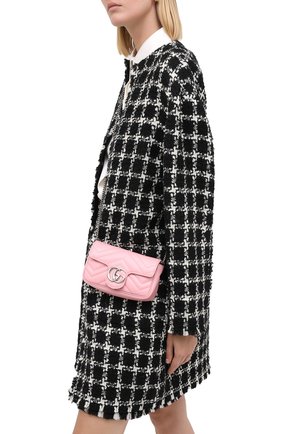 Женская сумка supermini GUCCI розового цвета по цене 63550 руб., арт. 476433/DTDCP | Фото 2 Женская сумка supermini GUCCI розового цвета, арт. 476433/DTDCP | Фото 2