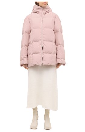 Женский пуховик JIL SANDER розового цвета по цене 137500 руб., арт. JPPR441694-WR440900 | Фото 2 Женский пуховик JIL SANDER розового цвета, арт. JPPR441694-WR440900 | Фото 2