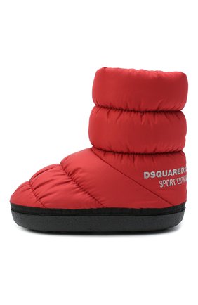 Детские сапоги DSQUARED2 красного цвета по цене 12450 руб., арт. 64929/PIUMIN0 IDR0/28-35 | Фото 2 Детские сапоги DSQUARED2 красного цвета, арт. 64929/PIUMIN0 IDR0/28-35 | Фото 2