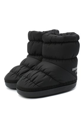 Детские сапоги DSQUARED2 черного цвета по цене 12450 руб., арт. 64929/PIUMIN0 IDR0/28-35 | Фото 1 Детские сапоги DSQUARED2 черного цвета, арт. 64929/PIUMIN0 IDR0/28-35 | Фото 1