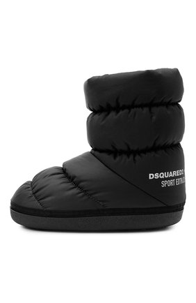 Детские сапоги DSQUARED2 черного цвета по цене 13650 руб., арт. 64929/PIUMIN0 IDR0/36-41 | Фото 2 Детские сапоги DSQUARED2 черного цвета, арт. 64929/PIUMIN0 IDR0/36-41 | Фото 2