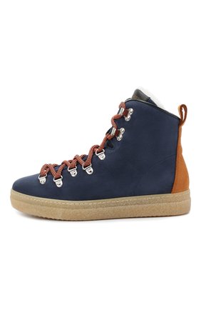 Детские замшевые ботинки DSQUARED2 синего цвета по цене 38300 руб., арт. 65157/M0RBID0NE/36-41 | Фото 2 Детские замшевые ботинки DSQUARED2 синего цвета, арт. 65157/M0RBID0NE/36-41 | Фото 2 (Кросс-КТ: хайкеры; Материал утеплителя: Натуральный мех; Материал внешний: Кожа; Региональные ограничения белый список (Axapta Mercury): RU; Длина стельки: 24,1, 25,4; толщина подошвы: 3; ширина носка стельки: 8, 8,3)