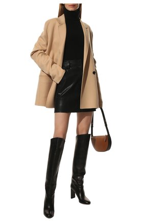 Женская кашемировая водолазка SAINT LAURENT черного цвета по цене 115500 руб., арт. 633329/YA20L | Фото 2 Женская кашемировая водолазка SAINT LAURENT черного цвета, арт. 633329/YA20L | Фото 2
