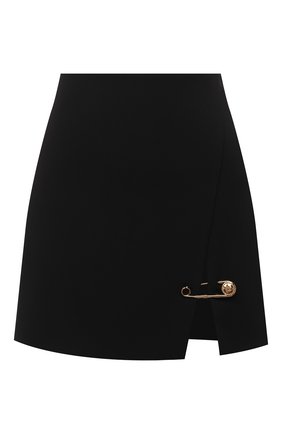 Женская юбка из вискозы VERSACE черного цвета по цене 43450 руб., арт. A83920/A208429 | Фото 1 Женская юбка из вискозы VERSACE черного цвета, арт. A83920/A208429 | Фото 1
