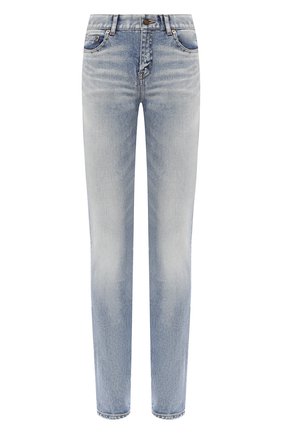 Женские джинсы SAINT LAURENT синего цвета по цене 67050 руб., арт. 614447/Y507X | Фото 1 Женские джинсы SAINT LAURENT синего цвета, арт. 614447/Y507X | Фото 1