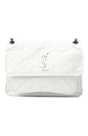 Женская сумка niki medium SAINT LAURENT белого цвета по цене 166500 руб., арт. 498894/0EN04 | Фото 1 Женская сумка niki medium SAINT LAURENT белого цвета, арт. 498894/0EN04 | Фото 1