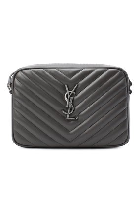 Женская сумка lou medium SAINT LAURENT серого цвета по цене 92600 руб., арт. 612544/DV704 | Фото 1 Женская сумка lou medium SAINT LAURENT серого цвета, арт. 612544/DV704 | Фото 1