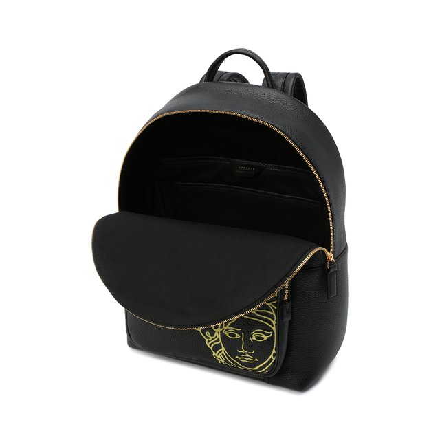 фото Кожаный рюкзак versace