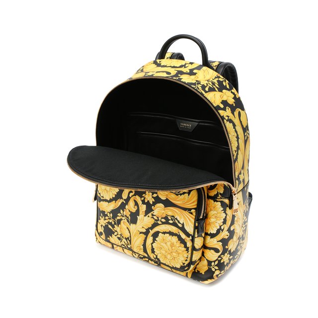 фото Кожаный рюкзак versace