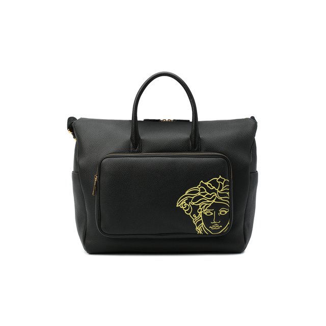 Кожаная дорожная сумка Versace 11242550