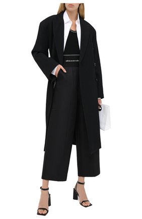 Женская топ ALEXANDER WANG черного цвета по цене 69950 руб., арт. 1KC2201011 | Фото 2 Женская топ ALEXANDER WANG черного цвета, арт. 1KC2201011 | Фото 2