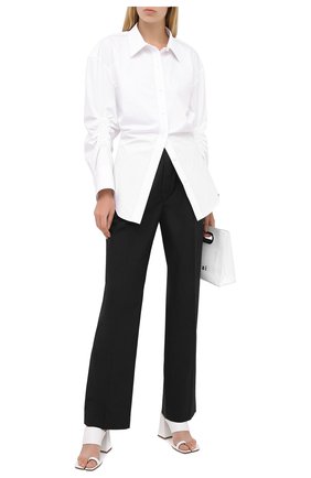 Женская хлопковая рубашка ALEXANDER WANG белого цвета по цене 52050 руб., арт. 1WC2201376 | Фото 2 Женская хлопковая рубашка ALEXANDER WANG белого цвета, арт. 1WC2201376 | Фото 2