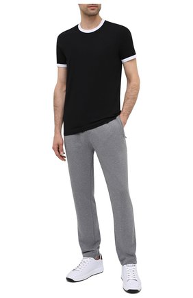 Мужские хлопковая футболка DOLCE & GABBANA черного цвета по цене 14950 руб., арт. M8E41J/FUECH | Фото 2 Мужские хлопковая футболка DOLCE & GABBANA черного цвета, арт. M8E41J/FUECH | Фото 2