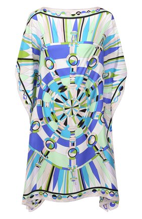 Женское шелковая туника EMILIO PUCCI голубого цвета по цене 71900 руб., арт. 0RWL98/0R829 | Фото 1 Женское шелковая туника EMILIO PUCCI голубого цвета, арт. 0RWL98/0R829 | Фото 1