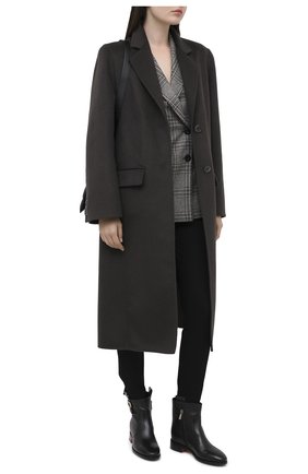 Женские кожаные ботинки SANTONI черного цвета по цене 69950 руб., арт. WTNH58839BJ2NLGAN01 | Фото 2 Женские кожаные ботинки SANTONI черного цвета, арт. WTNH58839BJ2NLGAN01 | Фото 2