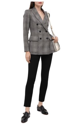 Женские кожаные монки SANTONI черного цвета по цене 49950 руб., арт. WULM58919HA1NILKN01 | Фото 2 Женские кожаные монки SANTONI черного цвета, арт. WULM58919HA1NILKN01 | Фото 2