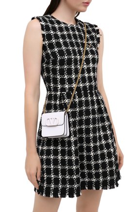 Женская сумка valentino garavani vsling VALENTINO белого цвета по цене 57150 руб., арт. UW2P0S96/RQR | Фото 2 Женская сумка valentino garavani vsling VALENTINO белого цвета, арт. UW2P0S96/RQR | Фото 2