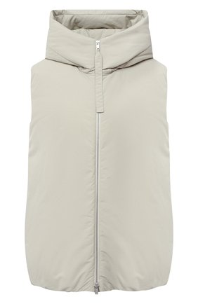 Женский пуховый жилет JIL SANDER зеленого цвета по цене 127000 руб., арт. JPPR441194-WR440900 | Фото 1 Женский пуховый жилет JIL SANDER зеленого цвета, арт. JPPR441194-WR440900 | Фото 1
