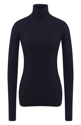 Женская водолазка JIL SANDER темно-синего цвета по цене 19850 руб., арт. JSCR705047-WR477108 | Фото 1 Женская водолазка JIL SANDER темно-синего цвета, арт. JSCR705047-WR477108 | Фото 1