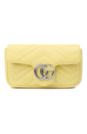 Женская сумка supermini GUCCI желтого цвета по цене 63550 руб., арт. 476433/DTDCP | Фото 1 Женская сумка supermini GUCCI желтого цвета, арт. 476433/DTDCP | Фото 1