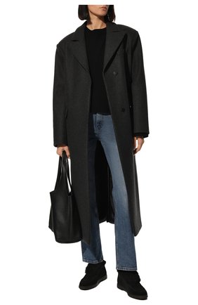 Женские замшевые ботинки SANTONI черного цвета по цене 44650 руб., арт. WUYA58457NERAPFRN01 | Фото 2 Женские замшевые ботинки SANTONI черного цвета, арт. WUYA58457NERAPFRN01 | Фото 2