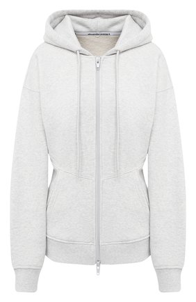 Женский хлопковый кардиган ALEXANDERWANG.T серого цвета по цене 36650 руб., арт. 4CC2202021 | Фото 1 Женский хлопковый кардиган ALEXANDERWANG.T серого цвета, арт. 4CC2202021 | Фото 1