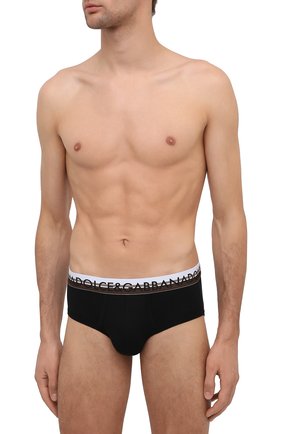Мужские хлопковые хипсы DOLCE & GABBANA черного цвета по цене 4275 руб., арт. M3B76J/FUGHH | Фото 2 Мужские хлопковые хипсы DOLCE & GABBANA черного цвета, арт. M3B76J/FUGHH | Фото 2