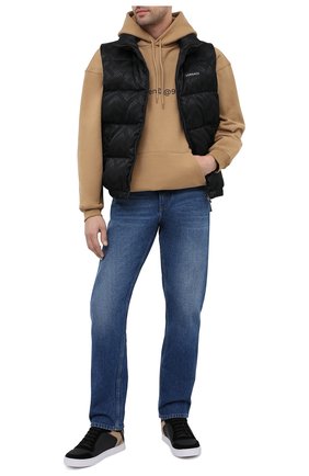 Мужские комбинированные кеды BURBERRY черного цвета по цене 34200 руб., арт. 8024122 | Фото 2 Мужские комбинированные кеды BURBERRY черного цвета, арт. 8024122 | Фото 2