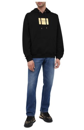 Мужской хлопковое худи VERSACE черного цвета по цене 62950 руб., арт. A87450/A232781 | Фото 2 Мужской хлопковое худи VERSACE черного цвета, арт. A87450/A232781 | Фото 2