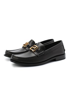 Мужские кожаные лоферы meander VERSACE черного цвета по цене 84350 руб., арт. DSU8208/D60VC | Фото 1 Мужские кожаные лоферы meander VERSACE черного цвета, арт. DSU8208/D60VC | Фото 1 (Материал внутренний: Натуральная кожа; Мужское Кросс-КТ: Лоферы-обувь; Стили: Кэжуэл; Материал внешний: Кожа; Региональные ограничения белый список (Axapta Mercury): RU; Длина стельки: 28,5, 29,5, 27,3, 28,3, 29, 30; высота каблука: 2,5; ширина носка стельки: 9, 9,1, 9,3; толщина подошвы: 0,7)