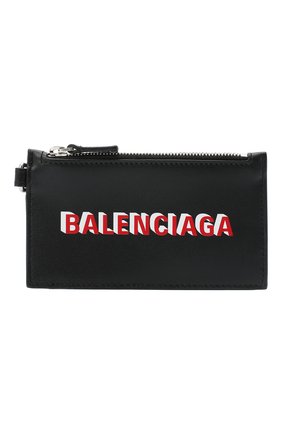 Мужской кожаный футляр для кредитных карт BALENCIAGA черного цвета по цене 21800 руб., арт. 594548/1I373 | Фото 1 Мужской кожаный футляр для кредитных карт BALENCIAGA черного цвета, арт. 594548/1I373 | Фото 1