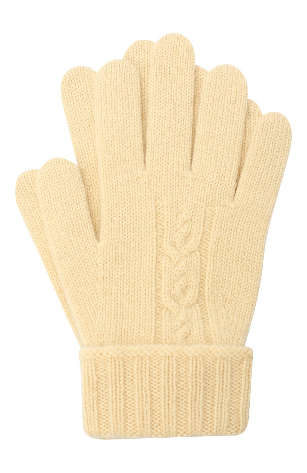 Детские кашемировые перчатки LORO PIANA бежевого цвета, арт. FAI7332 | Фото 1 (Материал: Текстиль, Кашемир, Шерсть; Региональные ограничения белый список (Axapta Mercury): RU)
