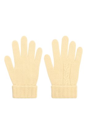 Детские кашемировые перчатки LORO PIANA бежевого цвета, арт. FAI7332 | Фото 2 (Материал: Текстиль, Кашемир, Шерсть; Региональные ограничения белый список (Axapta Mercury): RU)
