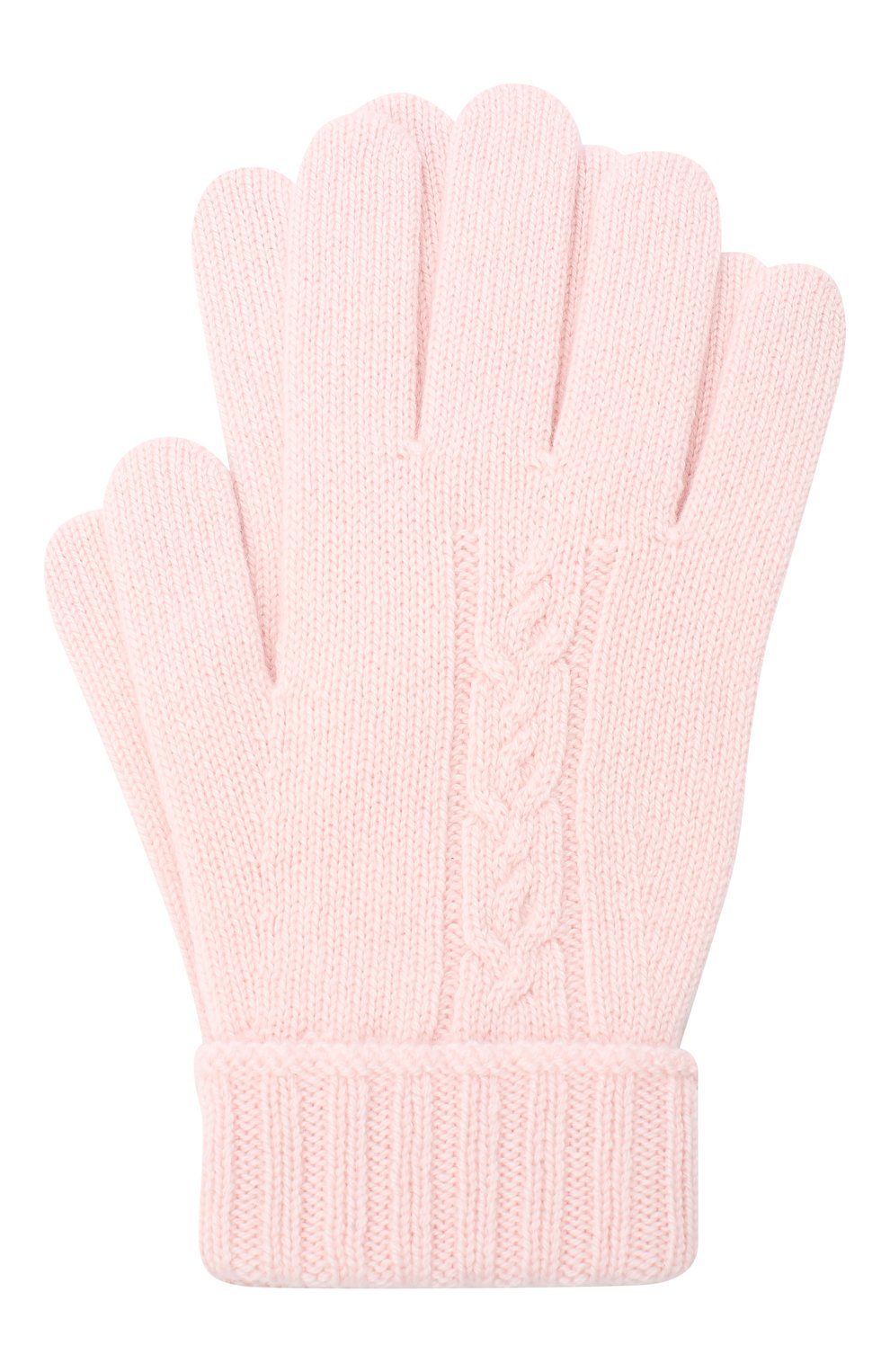Детские кашемировые перчатки LORO PIANA розового цвета, арт. FAI7332 | Фото 1 (Материал: Текстиль, Кашемир, Шерсть; Региональные ограничения белый список (Axapta Mercury): RU)