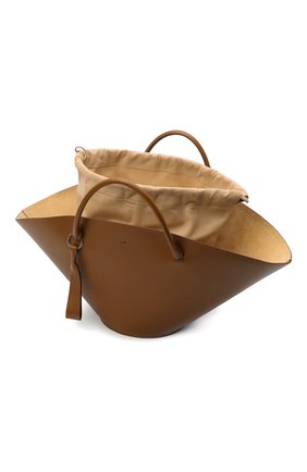 Женский сумка-шопер sombrero medium JIL SANDER коричневого цвета по цене 189500 руб., арт. JSPR851309-WRB69139V | Фото 5 Женский сумка-шопер sombrero medium JIL SANDER коричневого цвета, арт. JSPR851309-WRB69139V | Фото 5