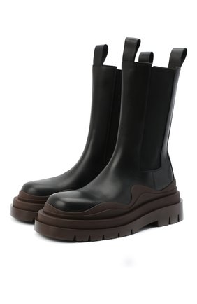 Женские кожаные ботинки bv tire BOTTEGA VENETA черного цвета по цене 78300 руб., арт. 630297/VBS50 | Фото 1 Женские кожаные ботинки bv tire BOTTEGA VENETA черного цвета, арт. 630297/VBS50 | Фото 1