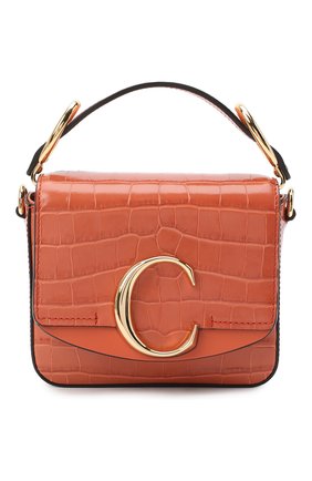 Женская сумка chloé c mini CHLOÉ светло-коричневого цвета по цене 113500 руб., арт. CHC19US193A87 | Фото 1 Женская сумка chloé c mini CHLOÉ светло-коричневого цвета, арт. CHC19US193A87 | Фото 1