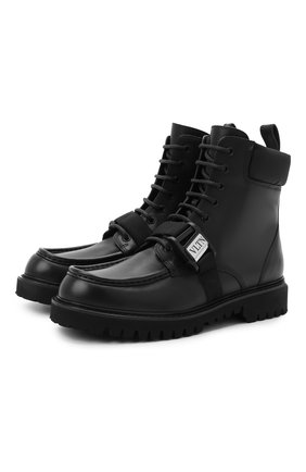 Мужские кожаные ботинки valentino garavani VALENTINO черного цвета по цене 69950 руб., арт. UY2S0D59/YBH | Фото 1 Мужские кожаные ботинки valentino garavani VALENTINO черного цвета, арт. UY2S0D59/YBH | Фото 1