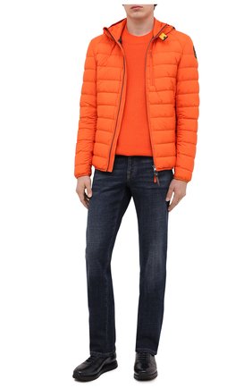 Мужская пуховая куртка last minute PARAJUMPERS оранжевого цвета по цене 39950 руб., арт. SL02/LAST MINUTE | Фото 2 Мужская пуховая куртка last minute PARAJUMPERS оранжевого цвета, арт. SL02/LAST MINUTE | Фото 2